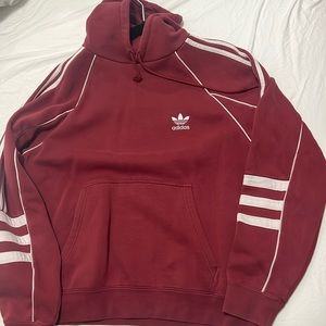 Maroon Adidas Sweater
